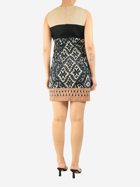 Black sleeveless mini dress - size S alternate image