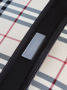 Burberry Neutral Nova Check shoulder bag