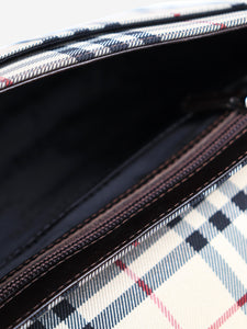 Burberry Neutral Nova Check shoulder bag