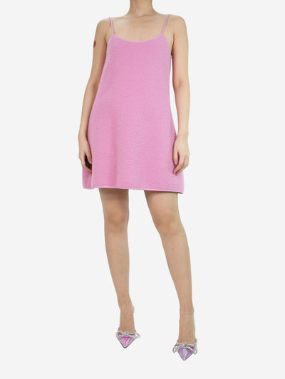 Pink sleeveless wool dress - size UK 8 Dresses MSGM 