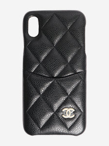 Chanel Black 2019 caviar leather iPhone 11 Pro Max case