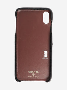 Chanel Black 2019 caviar leather iPhone 11 Pro Max case