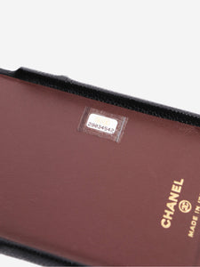Chanel Black 2019 caviar leather iPhone 11 Pro Max case