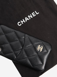 Chanel Black 2019 caviar leather iPhone 11 Pro Max case