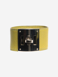 Hermes Green Kelly Dog bracelet
