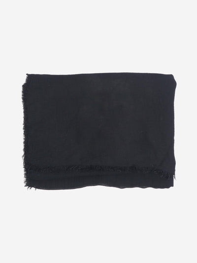 Black Kazzurra scarf Scarves Faliero Sarti 