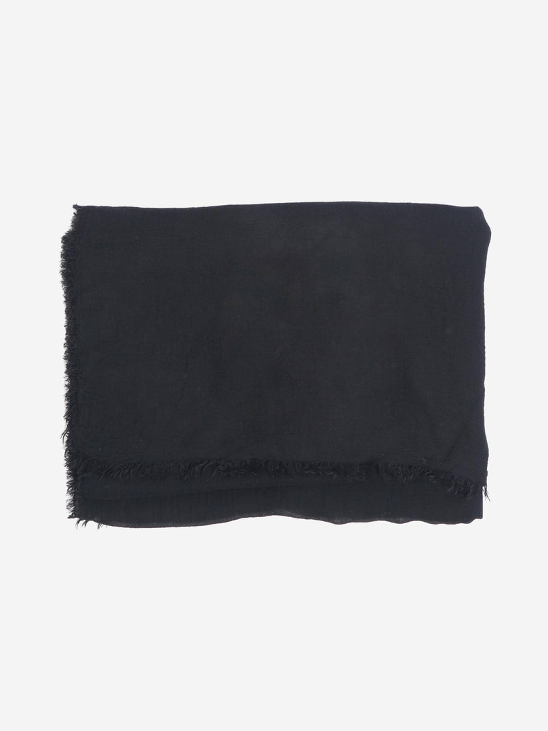 Black Kazzurra scarf Scarves Faliero Sarti 