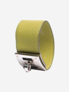 Hermes Green Kelly Dog bracelet