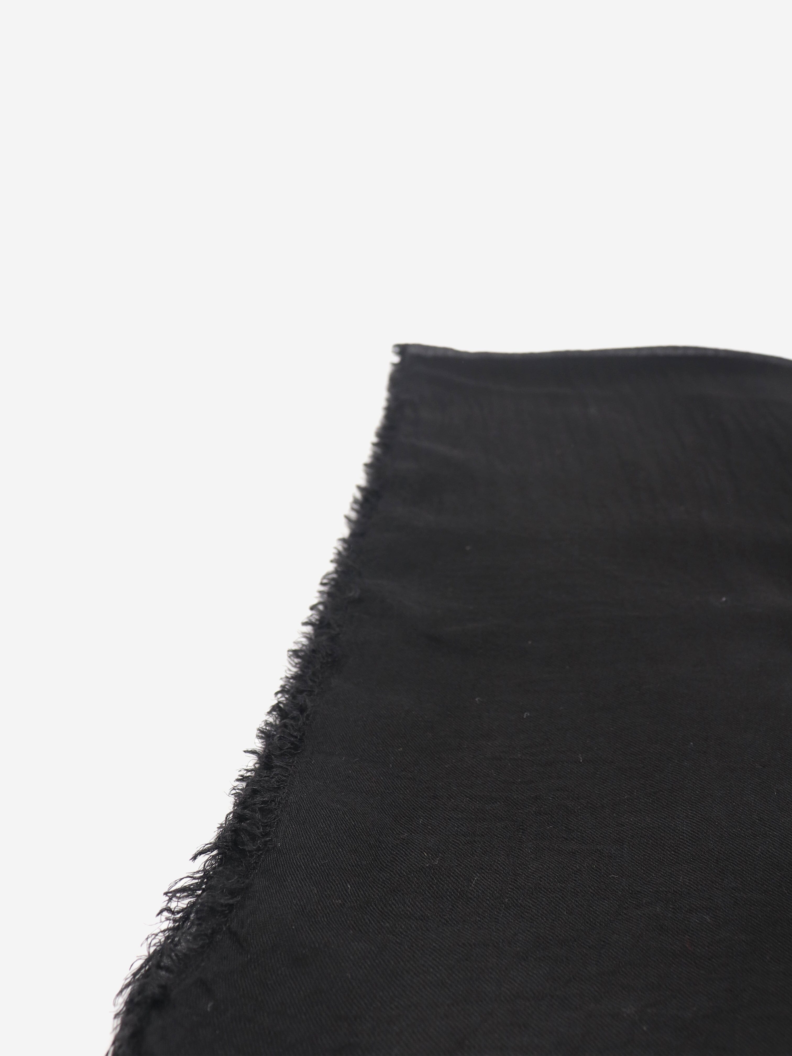 Black Kazzurra scarf Scarves Faliero Sarti 