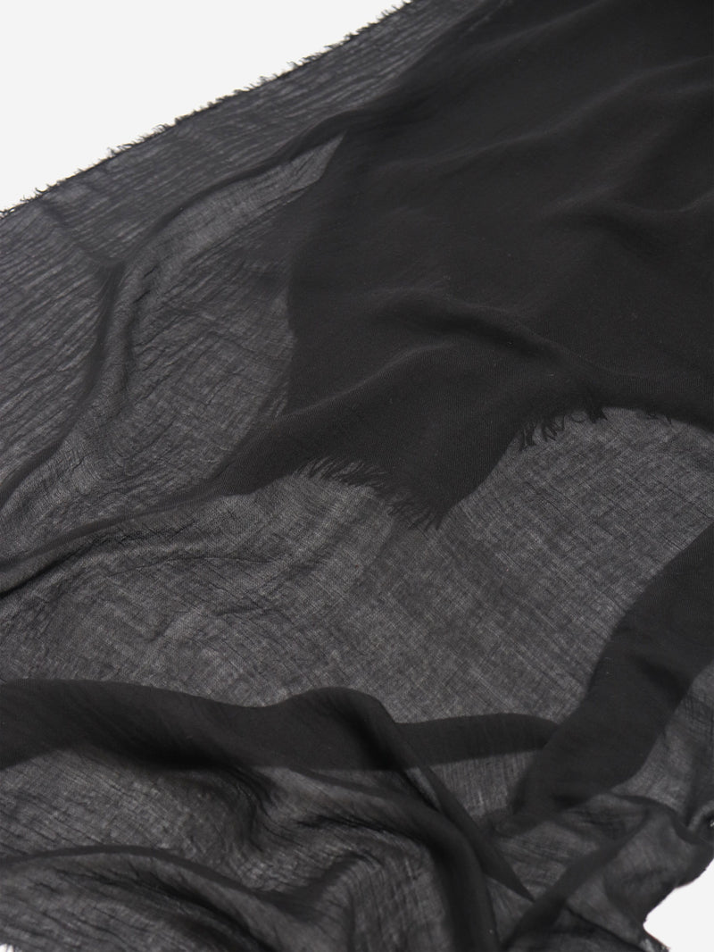 Black Kazzurra scarf Scarves Faliero Sarti 