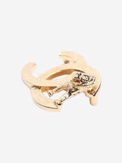 Gold CC lion brooch Brooches Chanel 