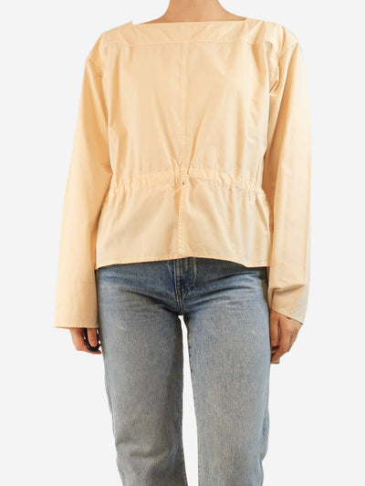 Cream long sleeve top - size UK 10 Tops Lemaire 