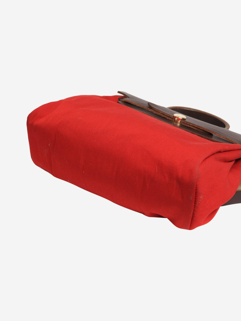 Red vintage 2003 Herbag Backpacks Hermes 