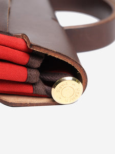 Hermes Red vintage 2003 Herbag