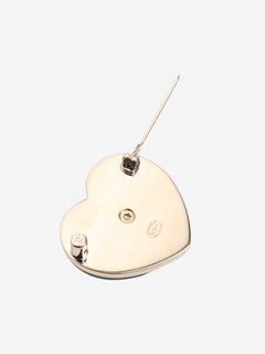 Gold CC heart brooch Brooches Chanel 