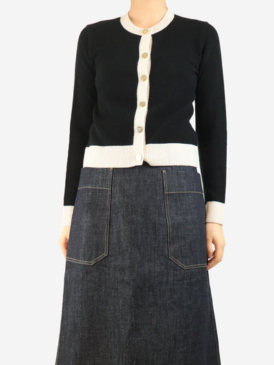 Black cashmere cardigan - size S Knitwear From Future 