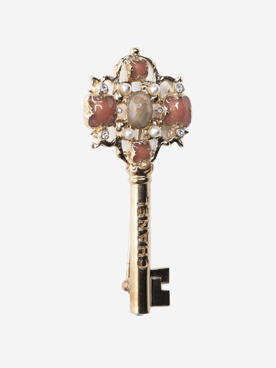 Gold key brooch Brooches Chanel 