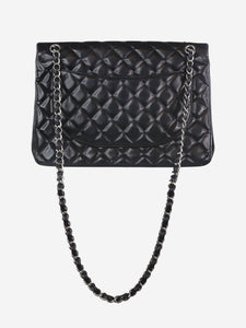 Chanel Black maxi lambskin 2010 Classic Double Flap