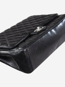 Chanel Black maxi lambskin 2010 Classic Double Flap