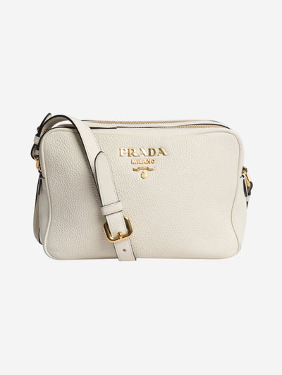Cream leather crossbody bag Cross-body bags Prada 