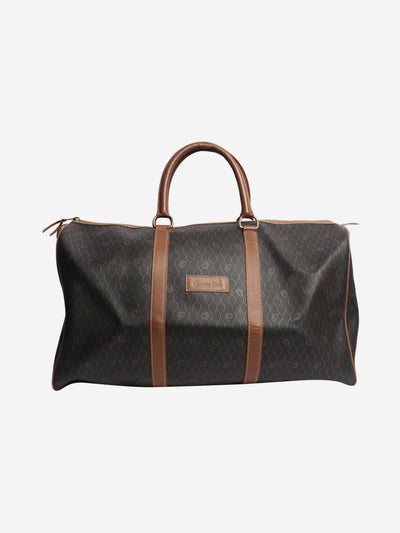 Brown duffle bag Luggage & Travel Bags Dior 
