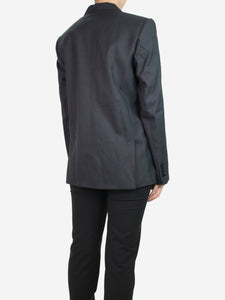 LESYANEBO Grey wool blazer - size S