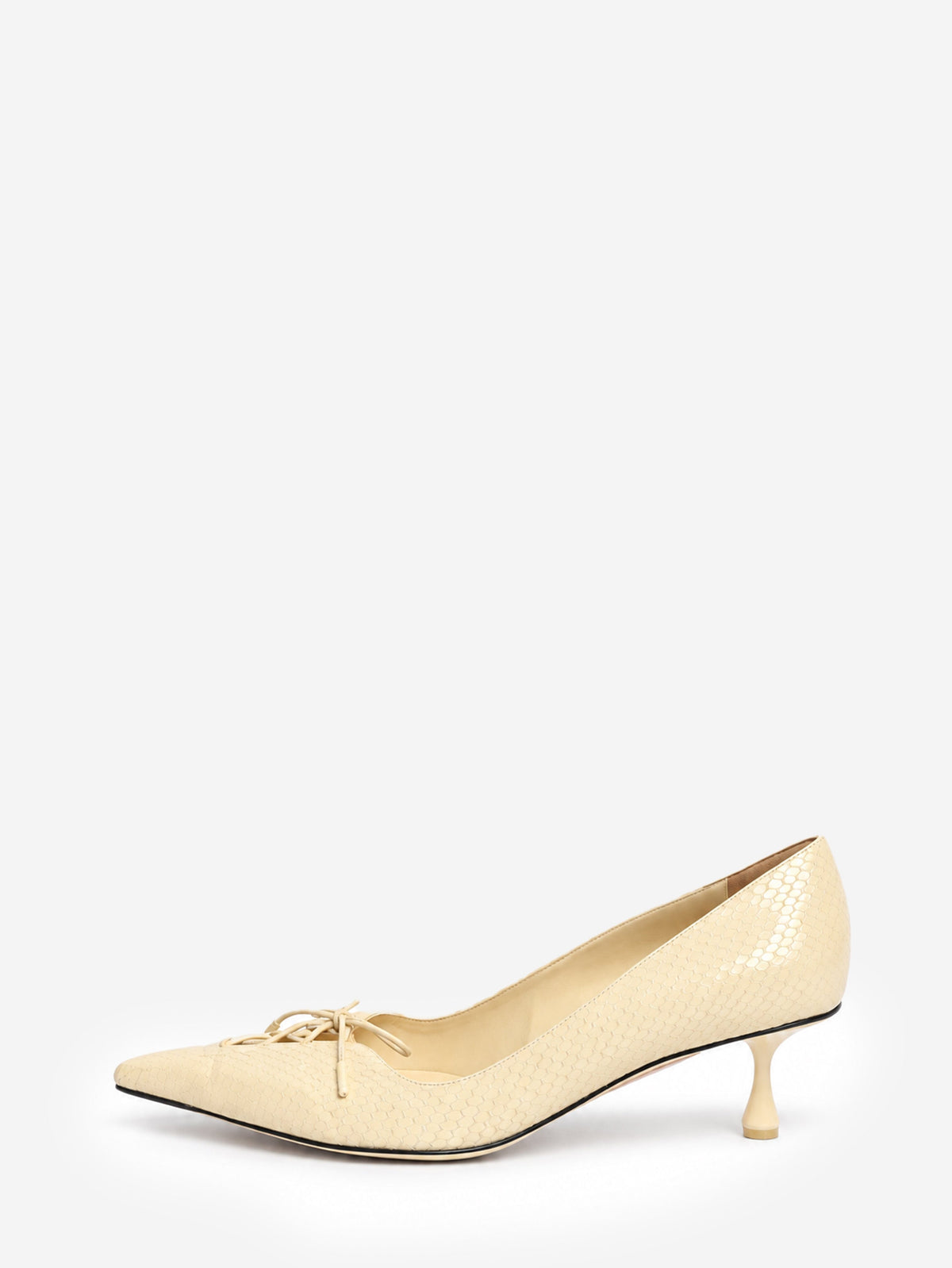 Cream elaphe Scarlett 50 pumps - size EU 40.5 Heels Jimmy Choo 