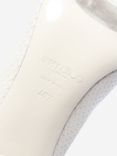 Cream elaphe Scarlett 50 pumps - size EU 40.5 Heels Jimmy Choo 