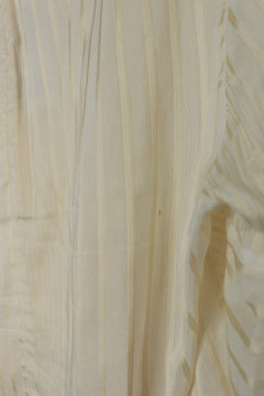 Cream and gold striped panelled top - size UK 8 Tops Stella McCartney 