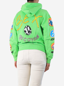 Chrome Hearts Green Sex Records hoody - size S