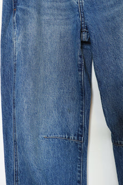 Blue high-rise barrel-leg jeans - size XS Denim AG Jeans 