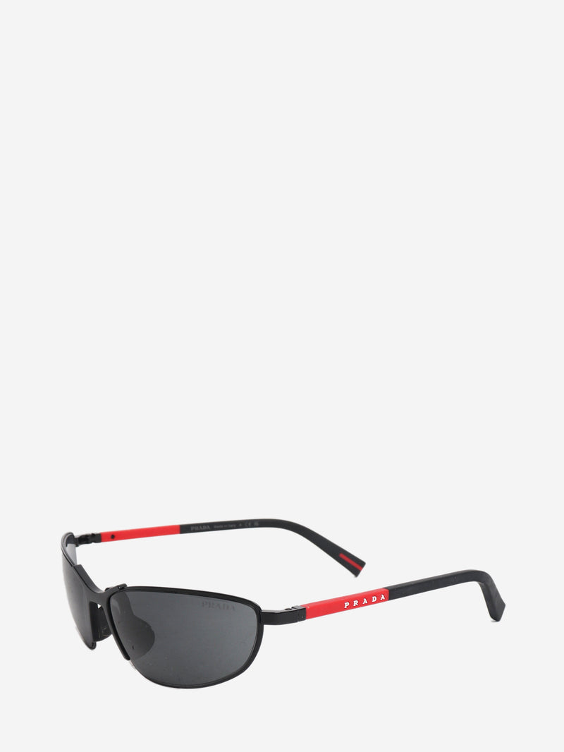 Black Linea Rossa SPS 55Z sunglasses Sunglasses Prada 