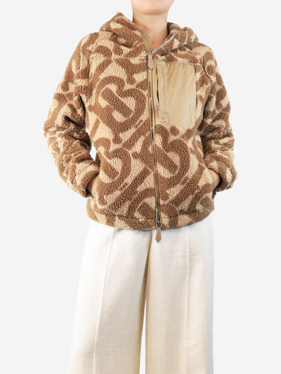 Brown teddy fleece jacket - size S Coats & Jackets Burberry 