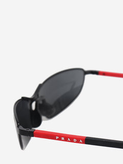 Black Linea Rossa SPS 55Z sunglasses Sunglasses Prada 