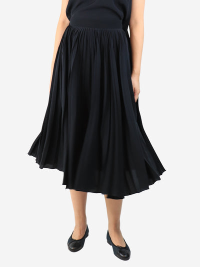 Black pleated midi skirt - size UK 8 Skirts Gucci 