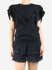 Isabel marant Etoile Black Heaven top - size UK 8