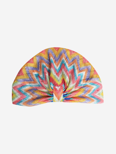 Multicolour woven turban Hats Missoni 