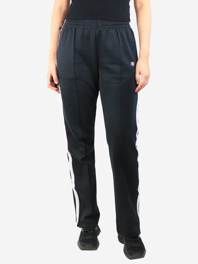 Black sport trackpants - size UK 8 Trousers Anine Bing 