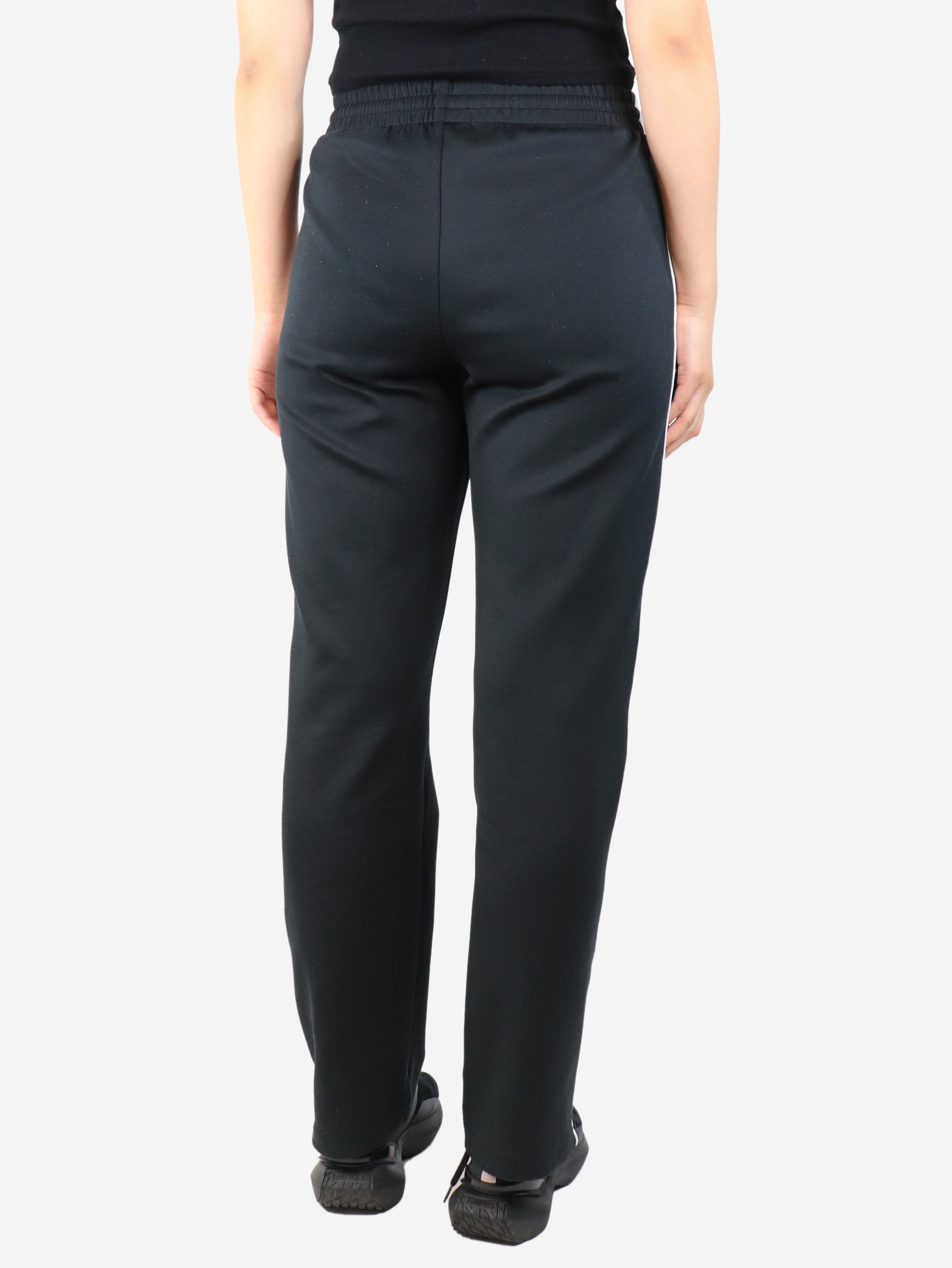 Black sport trackpants - size UK 8 Trousers Anine Bing 
