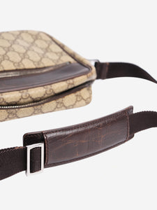 Gucci Brown GG Supreme shoulder bag