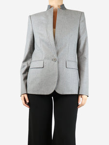 Stella McCartney Grey wool blazer - size UK 12