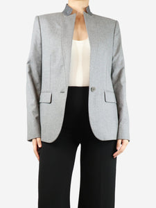 Stella McCartney Grey wool blazer - size UK 12