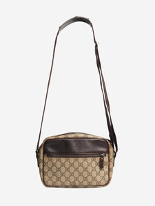Gucci Brown GG Supreme shoulder bag
