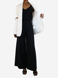 Coperni White oversized tailored blazer - size UK 6