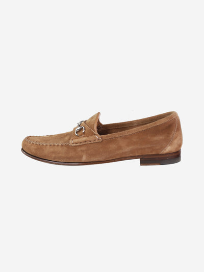 Brown suede Princetown loafers - size EU 36.5 Flat Shoes Gucci 