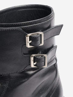Black Patti combat boots - size EU 37 Boots Saint Laurent 