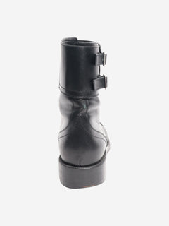 Black Patti combat boots - size EU 37 Boots Saint Laurent 