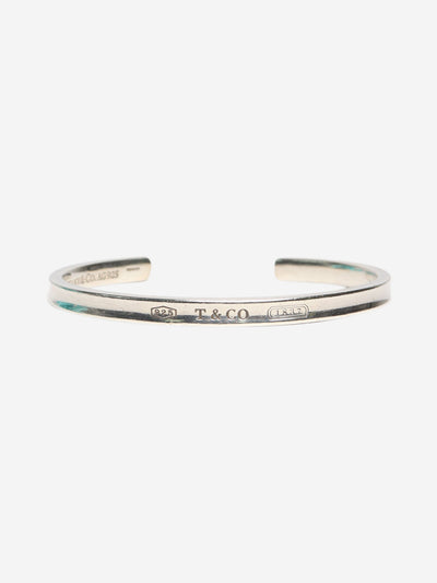 Silver 1837 925 Sterling silver narrow cuff bangle Bracelets Tiffany & Co. 