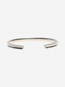 Tiffany & Co. Silver 1837 925 Sterling silver narrow cuff bangle