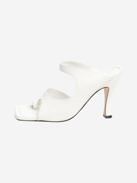 White heeled mules - size EU 37.5 product image